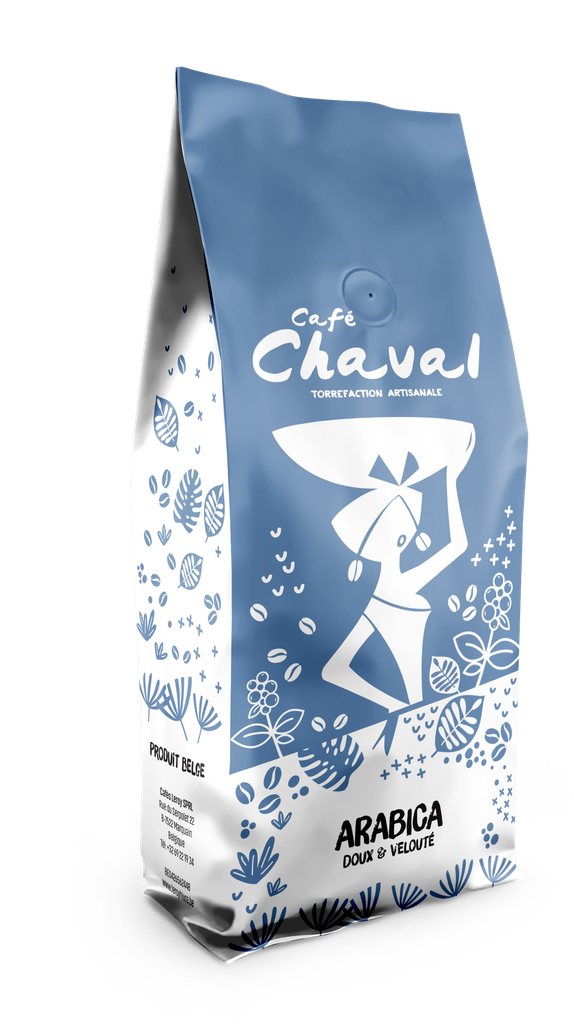 Chaval Arabica Bleu Moulu (500g)