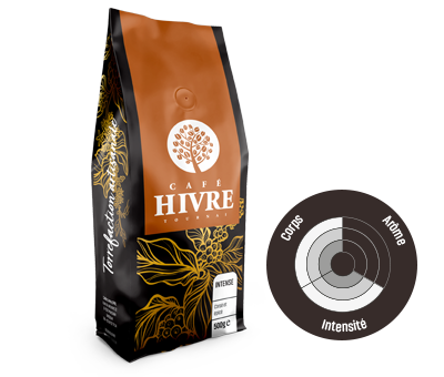 Hivre Disque Brun Intense Grain (500g)