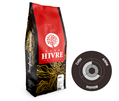 Hivre Disque Rouge Moka Grain (500g)