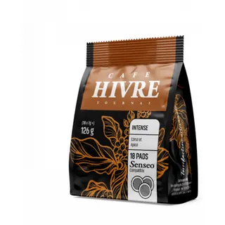 Hivre Pads Intense 18P. Senseo Compatible